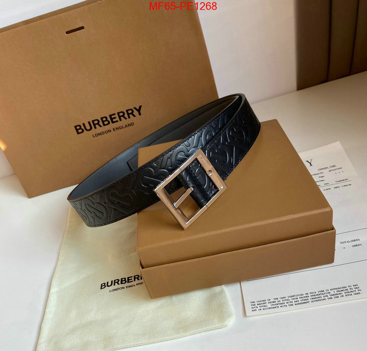 Belts-Burberry,luxury 7 star replica , ID: PE1268,$: 65USD