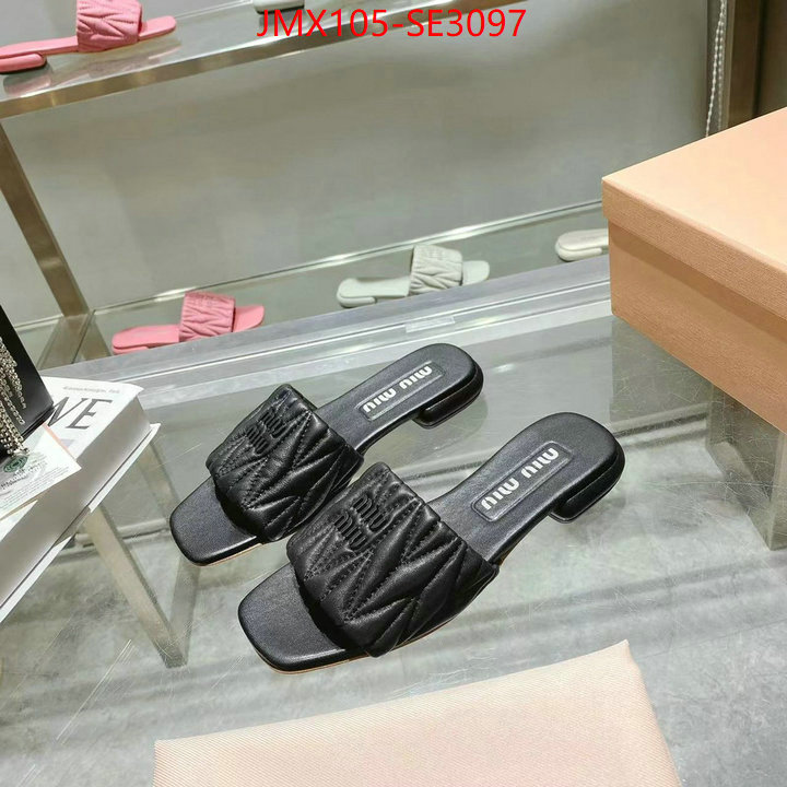 Women Shoes-Miu Miu,highest quality replica , ID: SE3097,$: 105USD