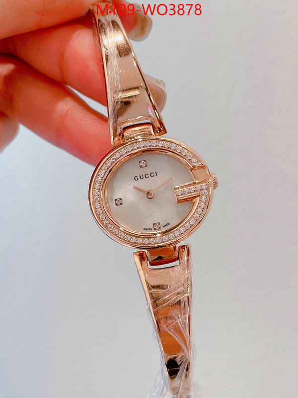 Watch(4A)-Gucci,high ,ID: WO3878,$: 109USD