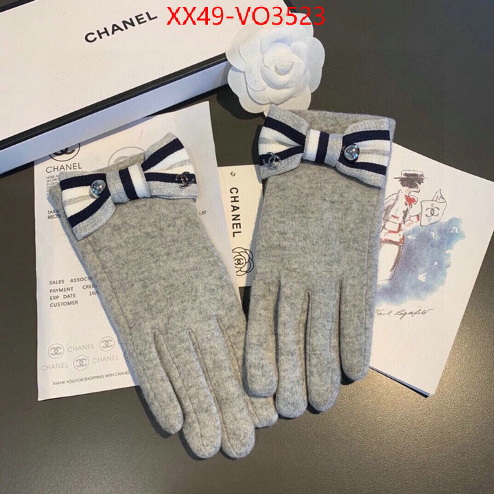 Gloves-Chanel,designer , ID: VO3523,$: 49USD