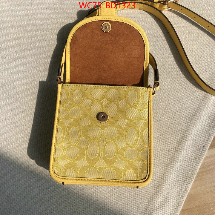 Coach Bags(4A)-Diagonal,2023 replica ,ID: BD1323,$: 75USD