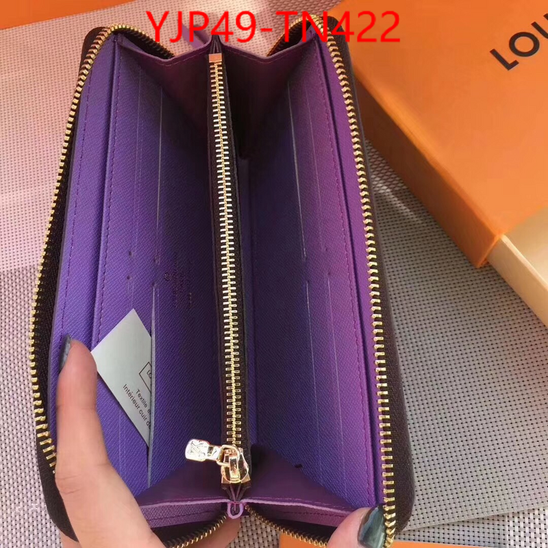 LV Bags(4A)-Wallet,ID: TN422,$: 49USD