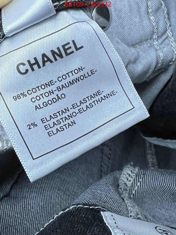 Clothing-Chanel,aaaaa replica designer ,ID: CW3332,$: 109USD