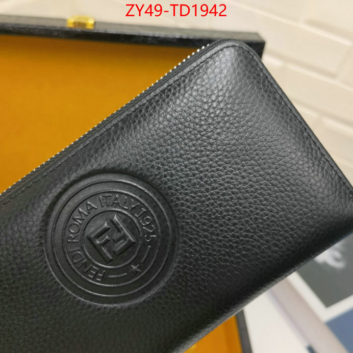 Fendi Bags(4A)-Wallet-,replica shop ,ID: TD1942,$: 49USD