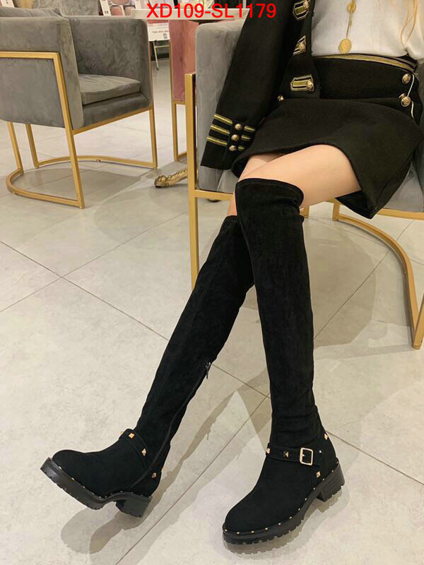 Women Shoes-Valentino,first copy , ID: SL1179,$: 109USD