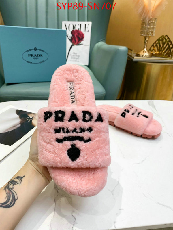 Women Shoes-Prada,top quality fake , ID: SN707,$: 89USD