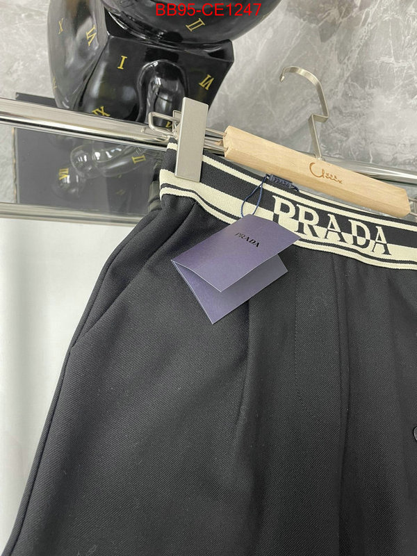 Clothing-Prada,the highest quality fake , ID: CE1247,$: 95USD