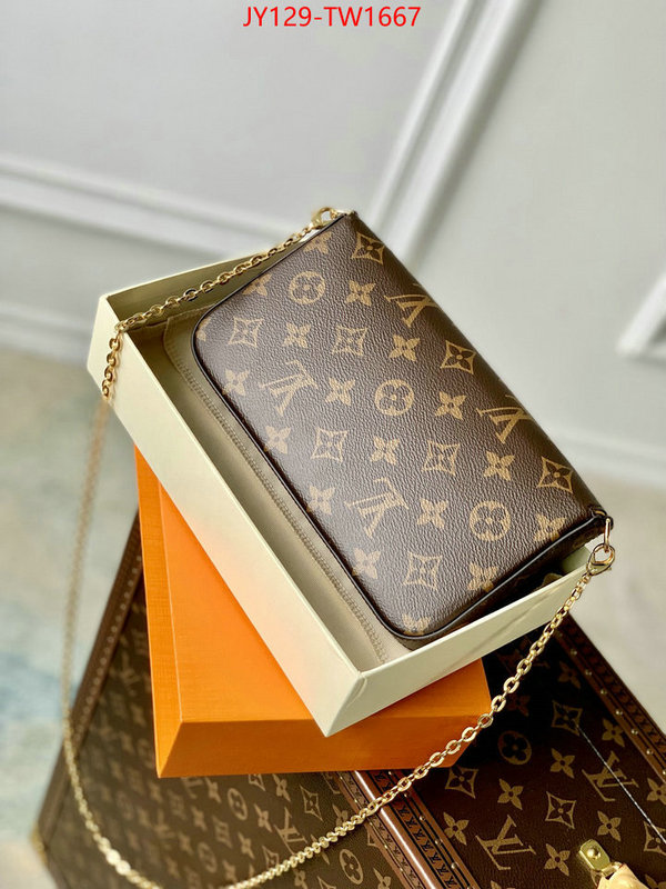 LV Bags(TOP)-Wallet,ID: TW1667,$: 129USD