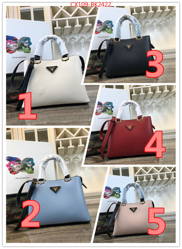 Prada Bags(4A)-Handbag-,ID: BK2422,$:109USD