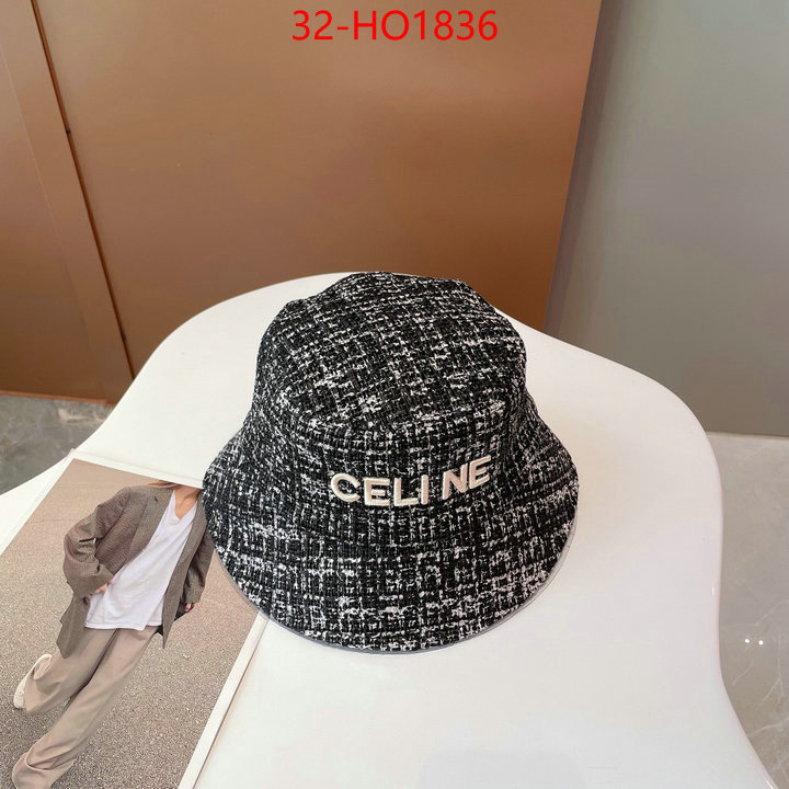 Cap (Hat)-Celine,high quality customize , ID: HO1836,$: 32USD