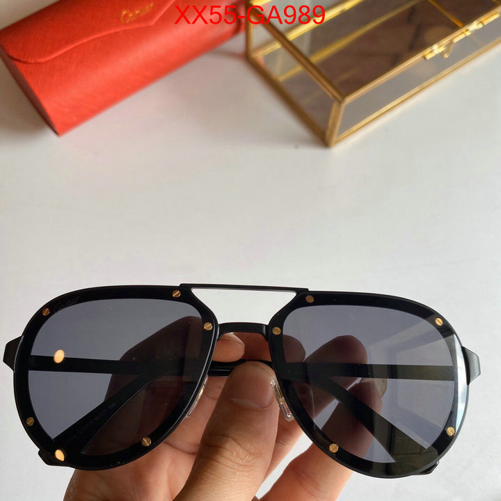 Glasses-Cartier,top brands like , ID: GA989,$:55USD