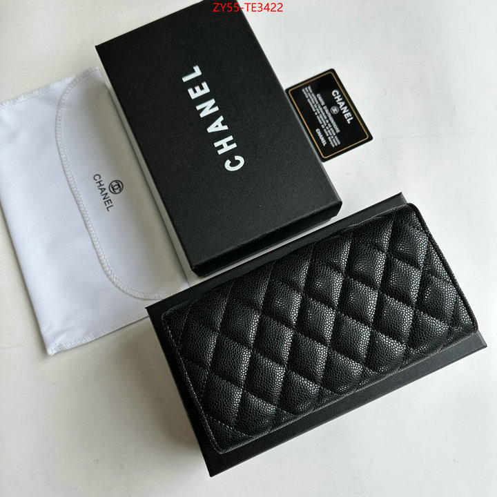 Chanel Bags(4A)-Wallet-,ID: TE3422,$: 55USD