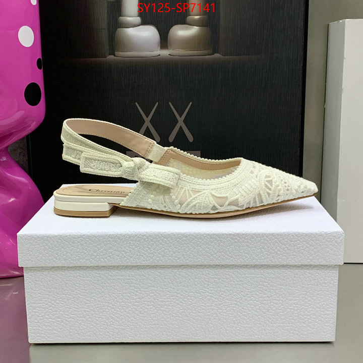 Women Shoes-Dior,aaaaa+ replica , ID: SP7141,$: 125USD