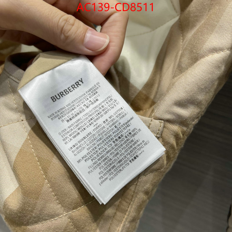 Down jacket Women-Burberry,replica best , ID: CD8511,$: 139USD