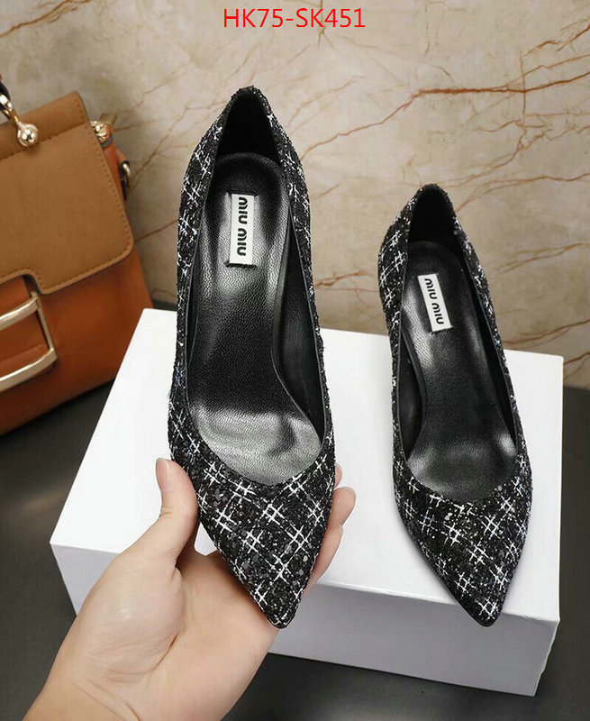 Women Shoes-Miu Miu,quality aaaaa replica ,shop now , ID: SK451,$:75USD