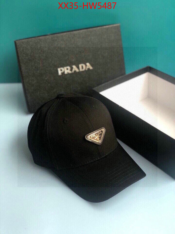 Cap (Hat)-Prada,the quality replica , ID: HW5487,$: 35USD