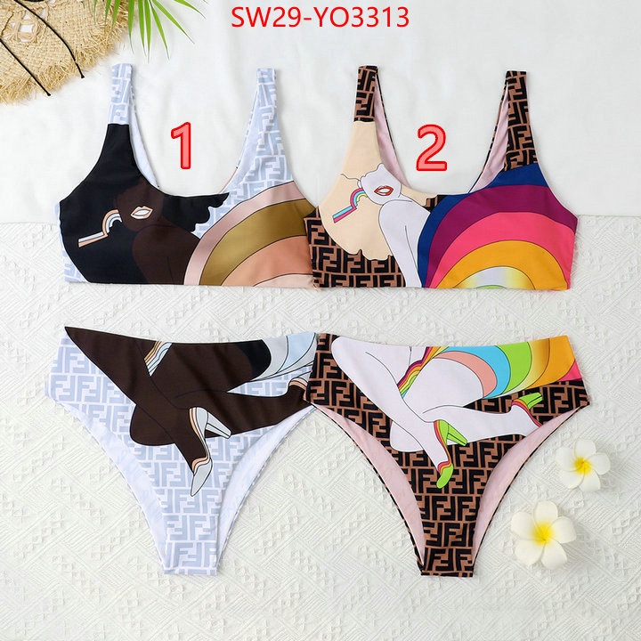 Swimsuit-Fendi,how can i find replica , ID: YO3313,$: 29USD