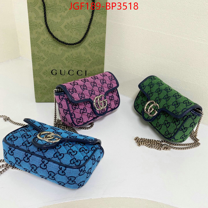 Gucci Bags(TOP)-Marmont,ID: BP3518,$: 189USD