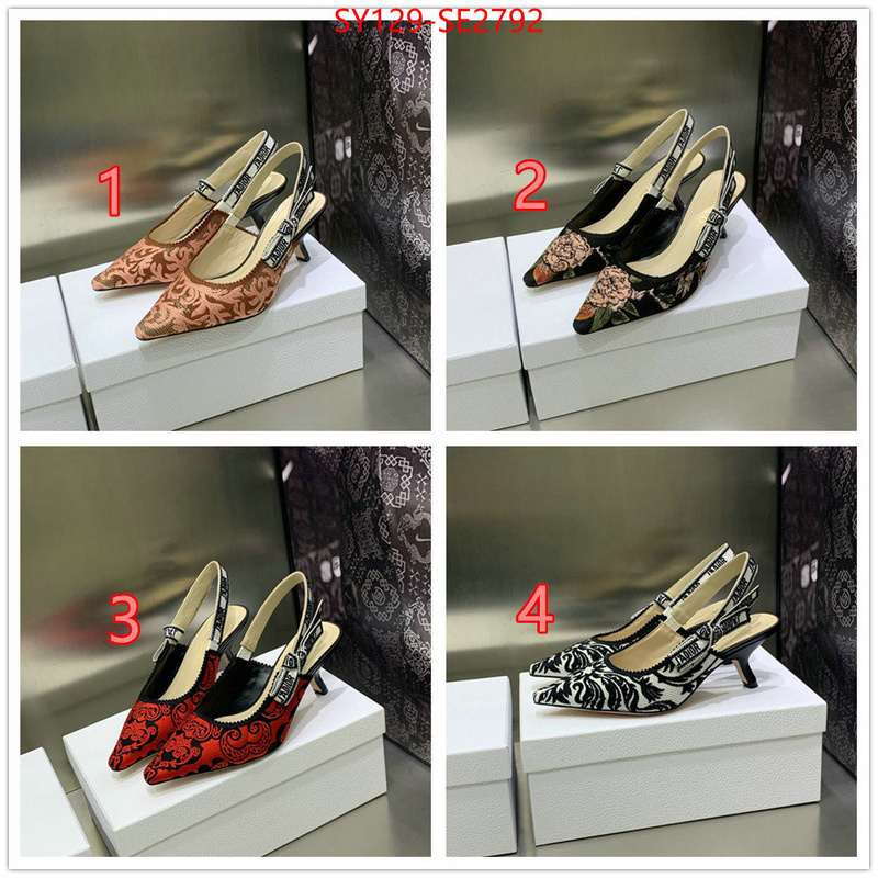 Women Shoes-Dior,the best , ID: SE2792,$: 129USD