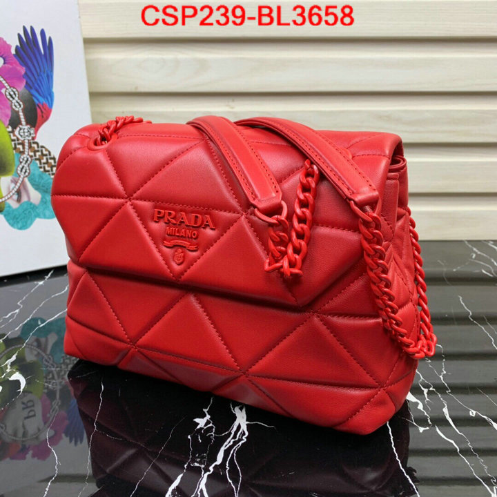 Prada Bags(TOP)-Diagonal-,ID: BL3658,$: 239USD