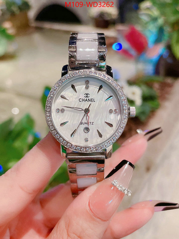 Watch(4A)-Chanel,sale , ID: WD3262,$: 109USD