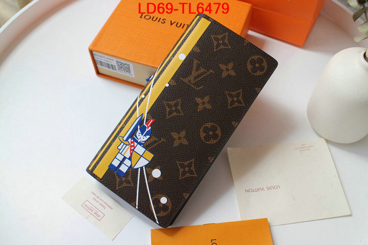 LV Bags(TOP)-Wallet,ID:TL6479,$: 69USD