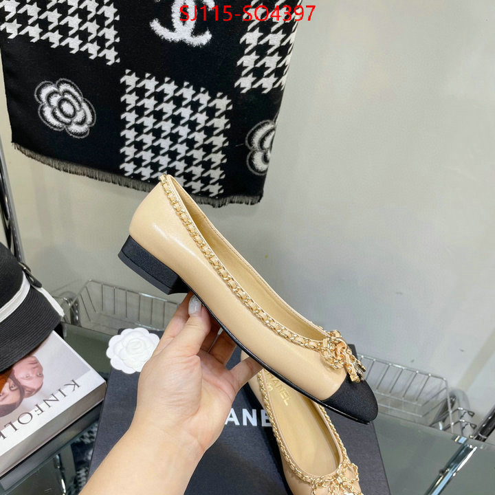 Women Shoes-Chanel,wholesale replica , ID: SO4397,$: 115USD