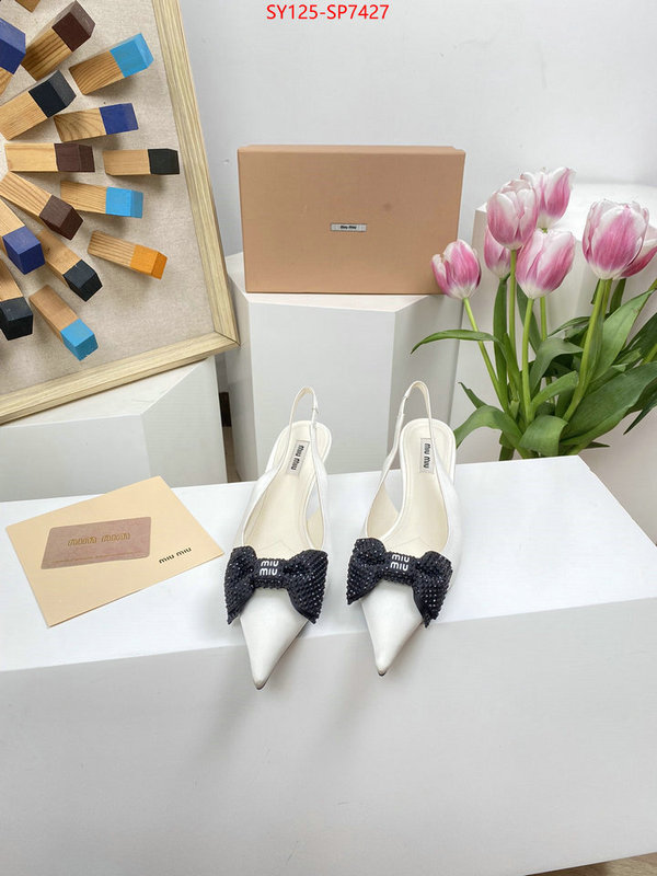 Women Shoes-Miu Miu,wholesale , ID: SP7427,$: 125USD