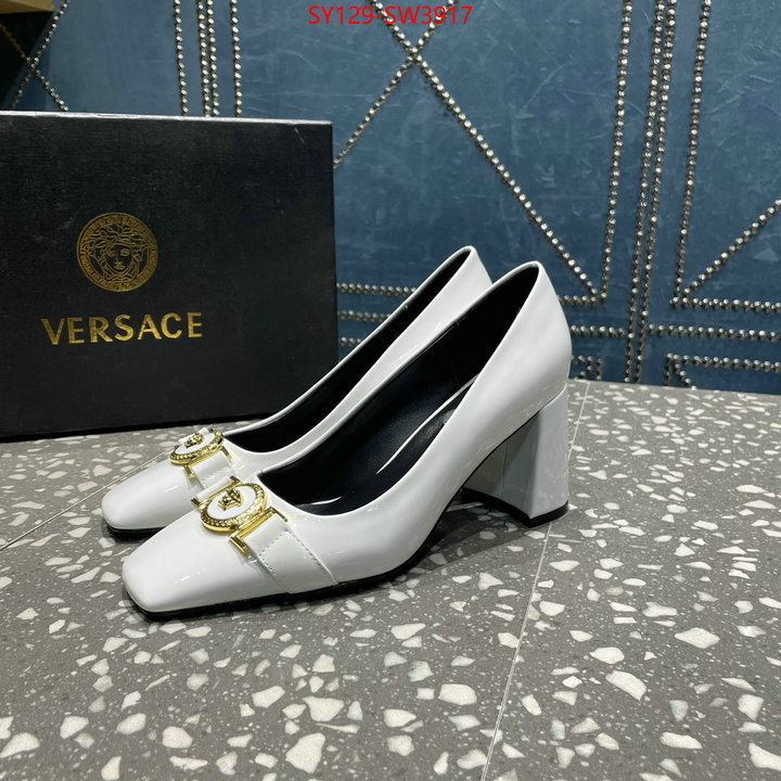 Women Shoes-Versace,how to find designer replica , ID: SW3917,$: 129USD