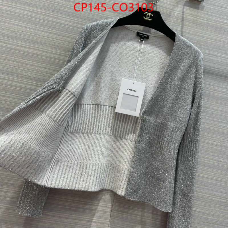 Clothing-Chanel,buy high quality fake , ID: CO3103,$: 145USD