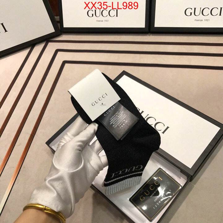 Sock-Gucci,buy cheap , ID: LL989,$:35USD