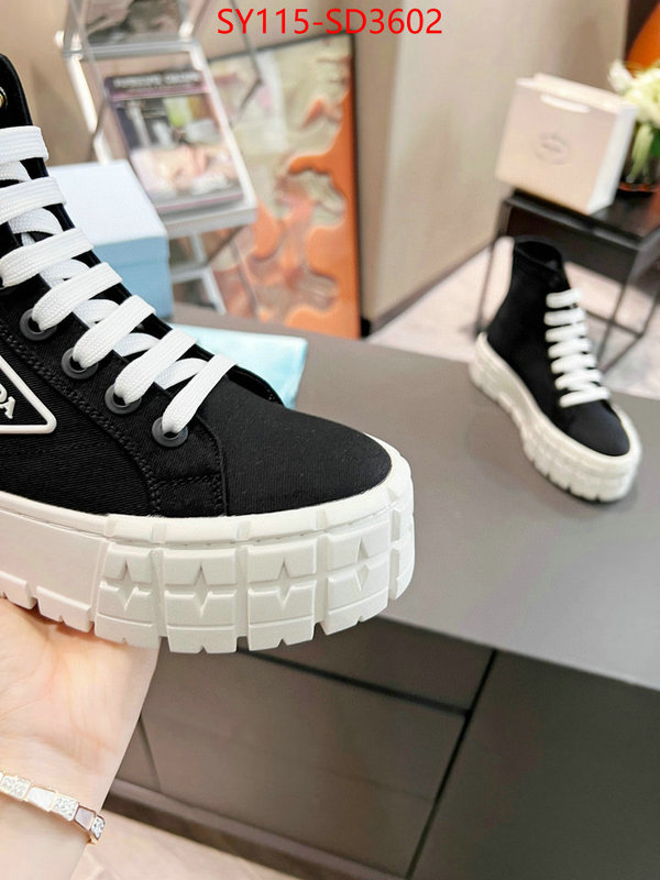 Women Shoes-Prada,best quality fake , ID: SD3602,$: 115USD