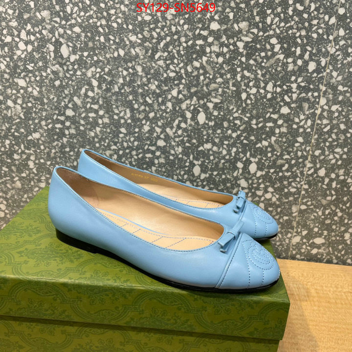 Women Shoes-Gucci,7 star quality designer replica , ID: SN5649,$: 129USD