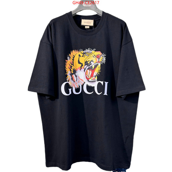 Clothing-Gucci,buy replica , ID: CE2617,$: 49USD