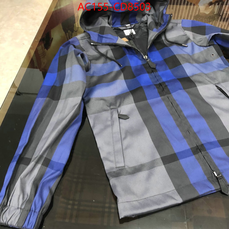 Clothing-Burberry,1:1 replica wholesale , ID: CD8503,$: 155USD