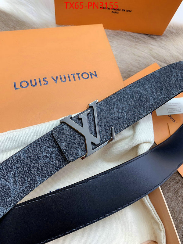 Belts-LV,shop the best high authentic quality replica , ID: PN3155,$: 65USD