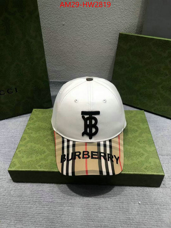 Cap (Hat)-Burberry,replicas , ID: HW2819,$: 29USD