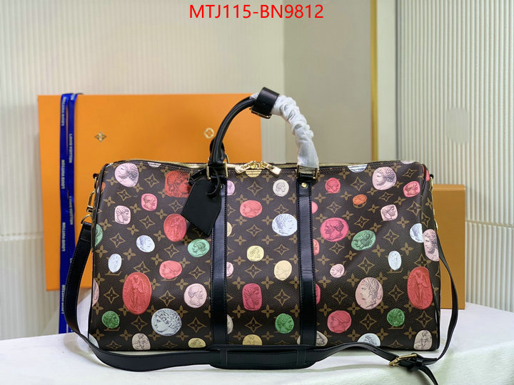 LV Bags(4A)-Keepall BandouliRe 45-50-,exclusive cheap ,ID: BN9812,$: 115USD