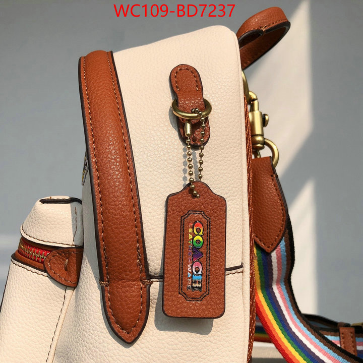 Coach Bags(4A)-Backpack-,best quality designer ,ID: BD7237,$: 109USD