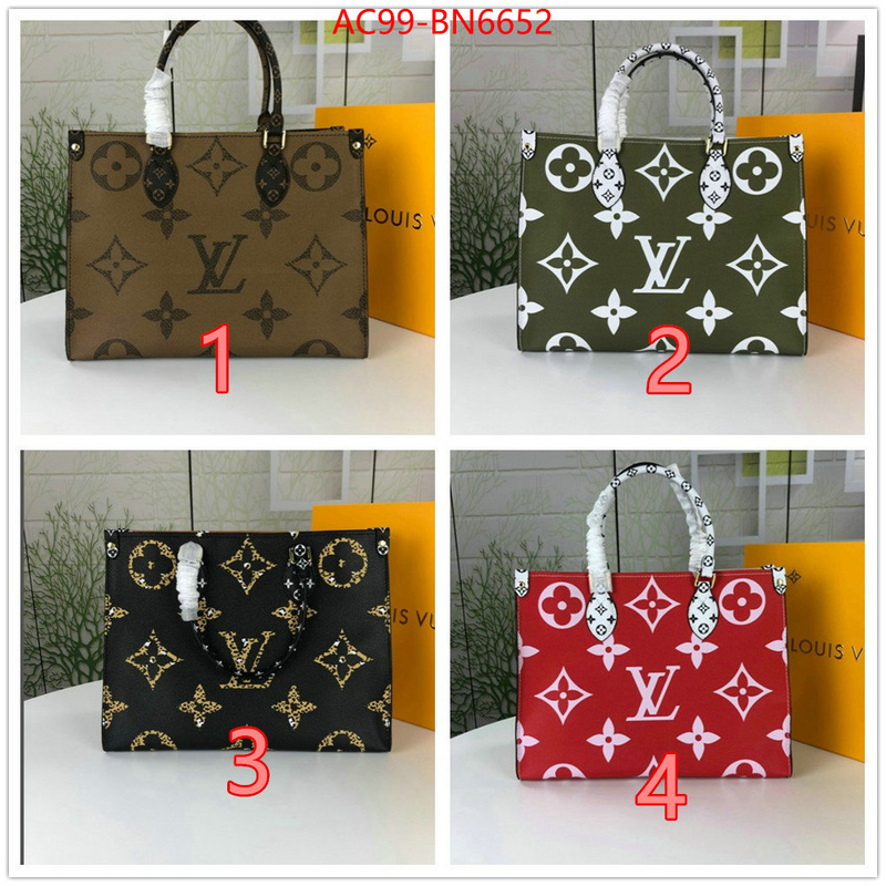 LV Bags(4A)-Handbag Collection-,ID: BN6652,$: 99USD