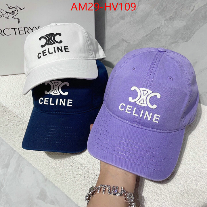 Cap (Hat)-Celine,wholesale 2023 replica , ID: HV109,$: 29USD