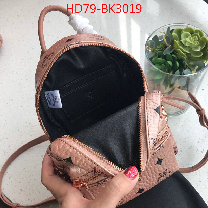 MCM Bags(TOP)-Backpack-,ID: BK3019,$: 105USD