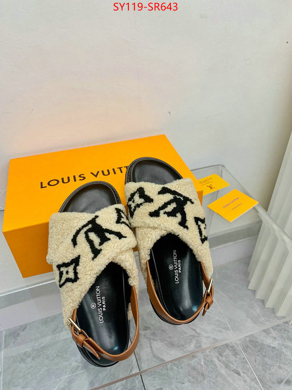 Women Shoes-LV,designer wholesale replica , ID: SR643,$: 119USD