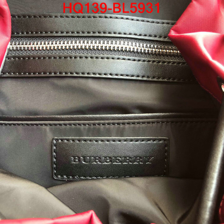 Burberry Bags(TOP)-Backpack-,high quality designer ,ID: BL5931,$: 139USD