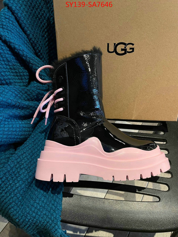 Women Shoes-UGG,replica 1:1 , ID: SA7646,$: 139USD