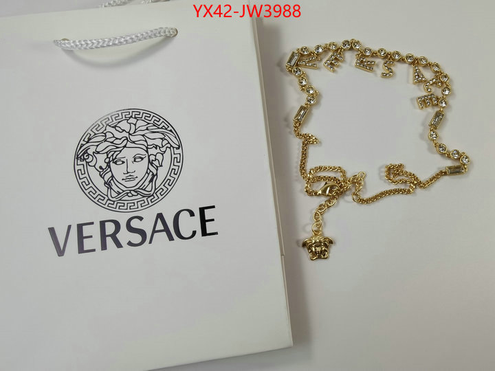 Jewelry-Versace,what is a counter quality , ID: JW3988,$: 42USD