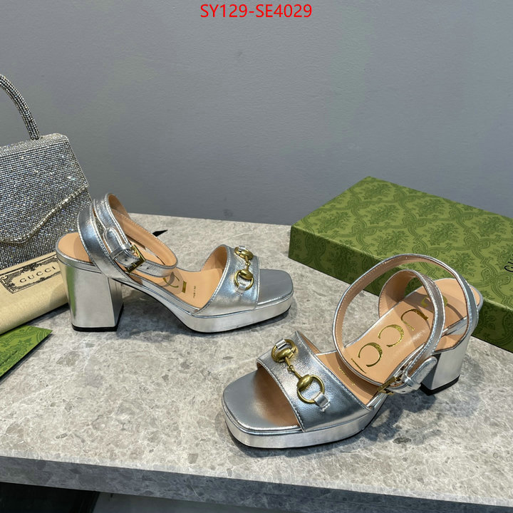 Women Shoes-Gucci,luxury fashion replica designers , ID: SE4029,$: 129USD