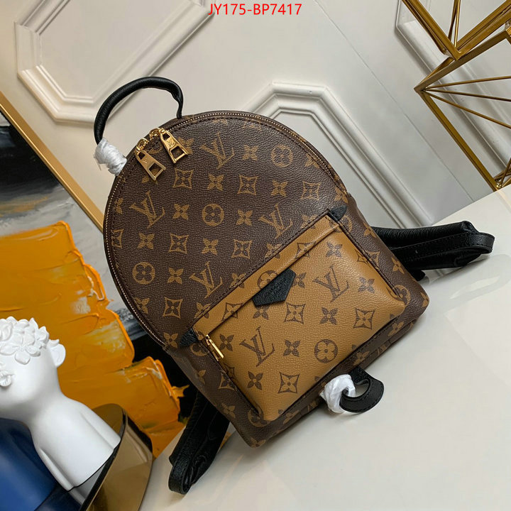 LV Bags(TOP)-Backpack-,Code: BP7417,$: 175USD