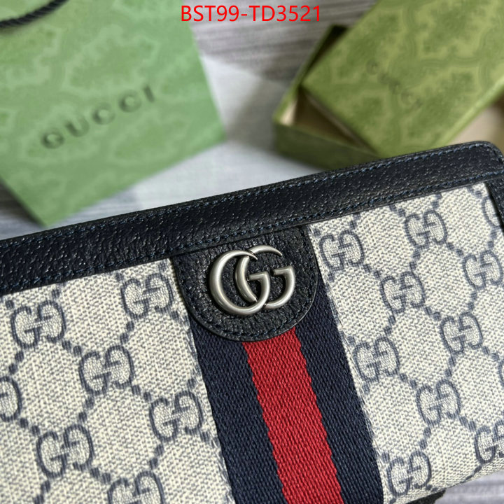 Gucci Bags(TOP)-Wallet-,ID: TD3521,$: 99USD