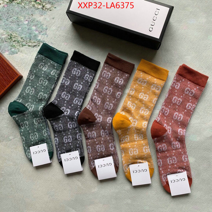 Sock-Gucci,the best designer , ID: LA6375,$: 32USD